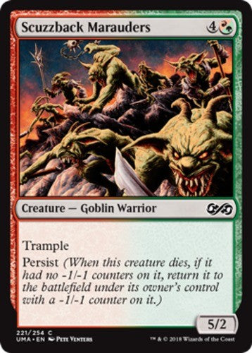 Scuzzback Marauders - Ultimate Masters - English - NM - MTG