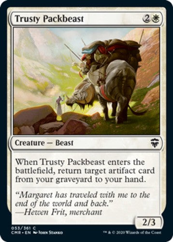 Trusty Packbeast - Commander Legends - English - NM - MTG