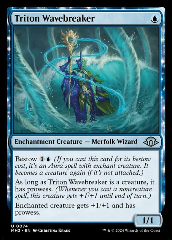 Triton Wavebreaker - Modern Horizons 3 - English - NM - MTG