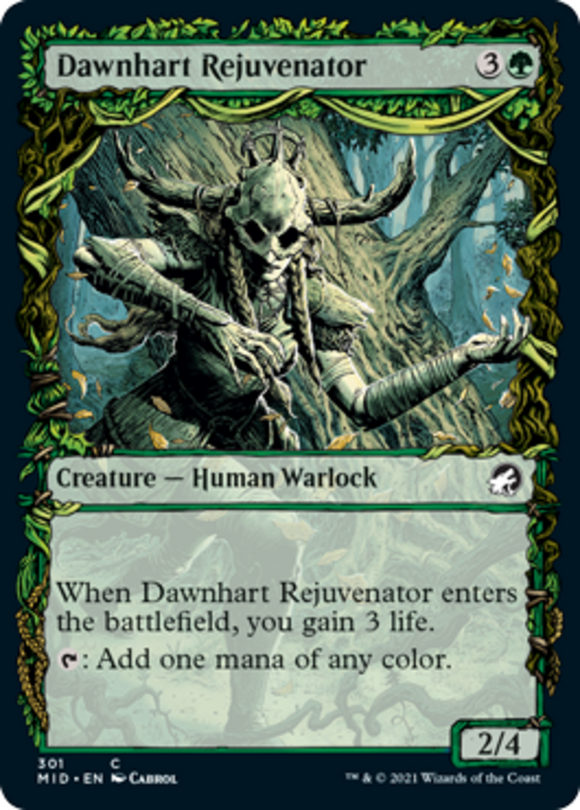 Dawnhart Rejuvenator - Showcase - Innistrad: Midnight Hunt - English - NM - MTG
