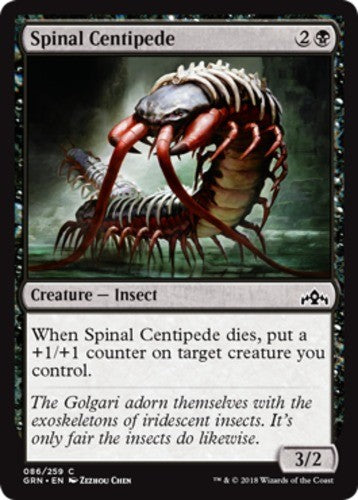 Spinal Centipede - Guilds of Ravnica - English - NM - MTG