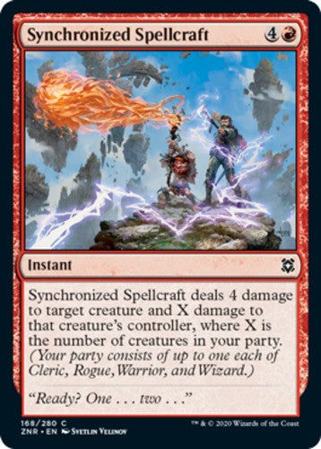 Synchronized Spellcraft - Zendikar Rising - English - NM - MTG