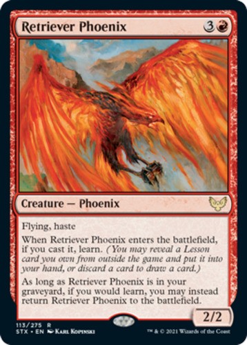 Retriever Phoenix - Strixhaven: School of Mages - English - NM - MTG