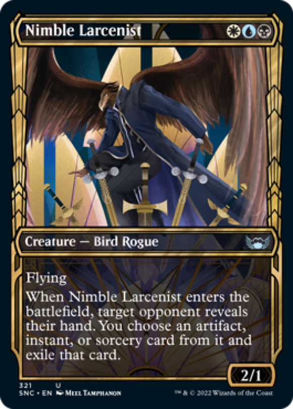 Nimble Larcenist - Showcase - Streets of New Capenna - English - NM - MTG
