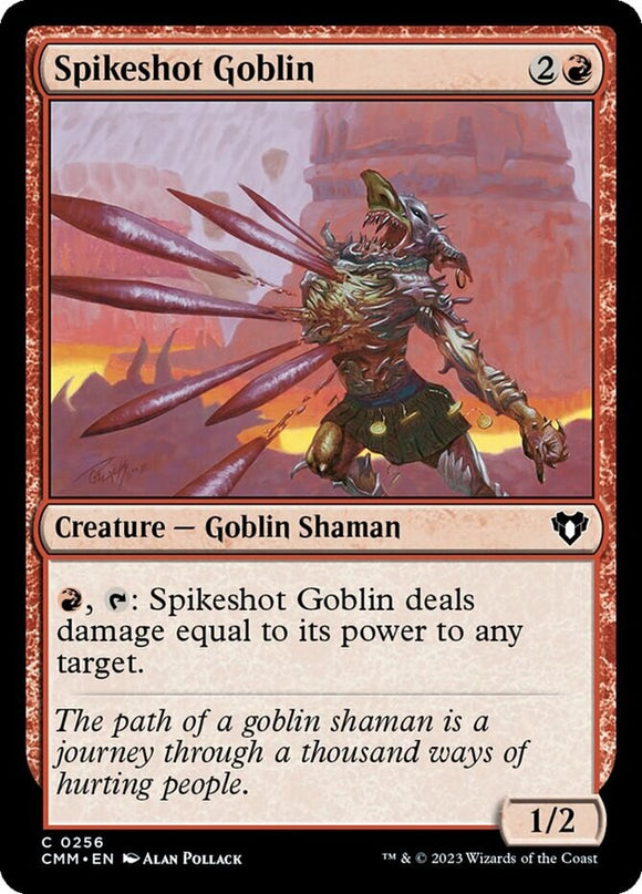 Spikeshot Goblin - Commander Masters - English - NM - MTG