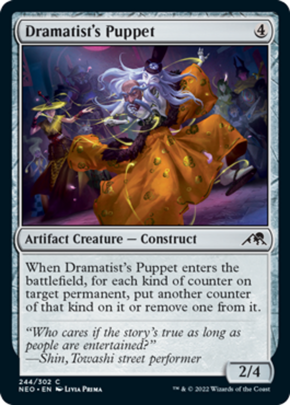 Dramatist's Puppet - Kamigawa: Neon Dynasty - English - NM - MTG