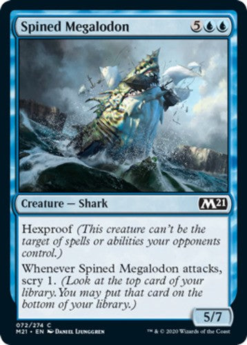 Spined Megalodon - Core Set 2021 (M21) - English - NM - MTG