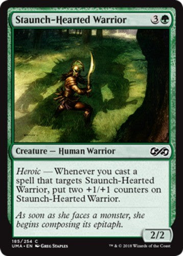 Staunch-Hearted Warrior - Ultimate Masters - English - NM - MTG