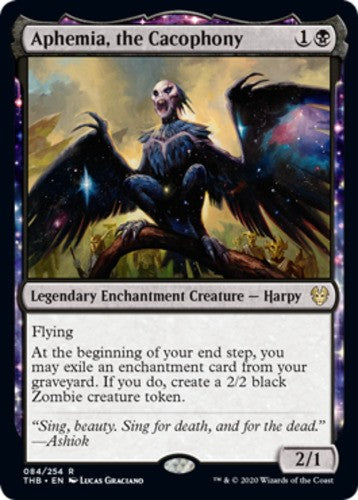 Aphemia, the Cacophony - Theros Beyond Death - English - NM - MTG