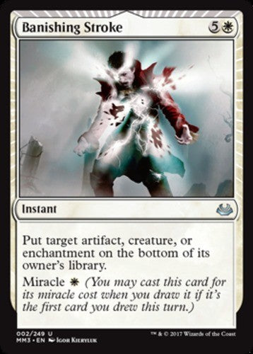 Banishing Stroke - Modern Masters 2017 - English - NM - MTG