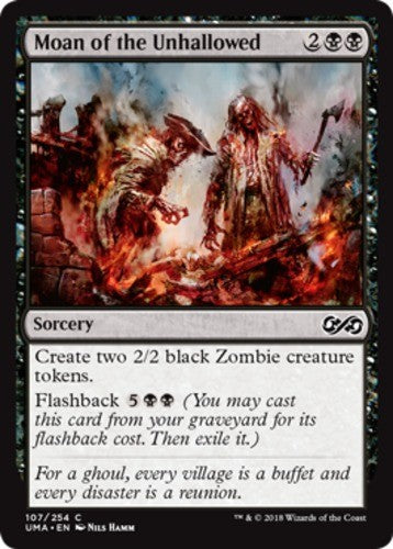 Moan of the Unhallowed - Ultimate Masters - English - NM - MTG