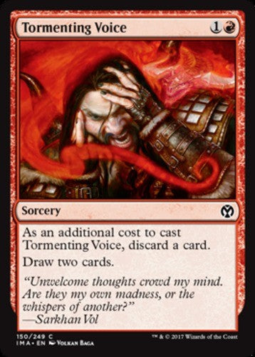 Tormenting Voice - Iconic Masters - English - NM - MTG
