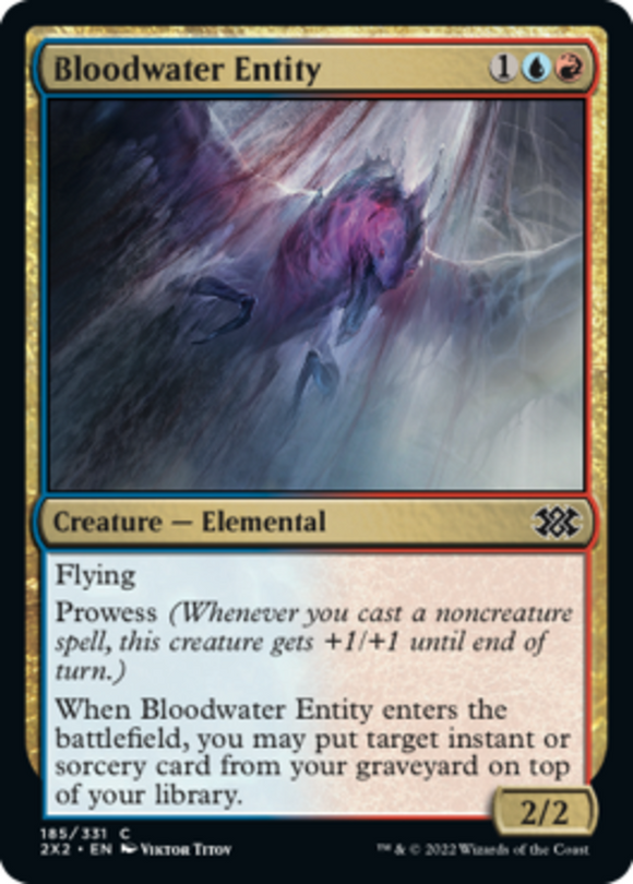 Bloodwater Entity - Double Masters 2022 - English - NM - MTG