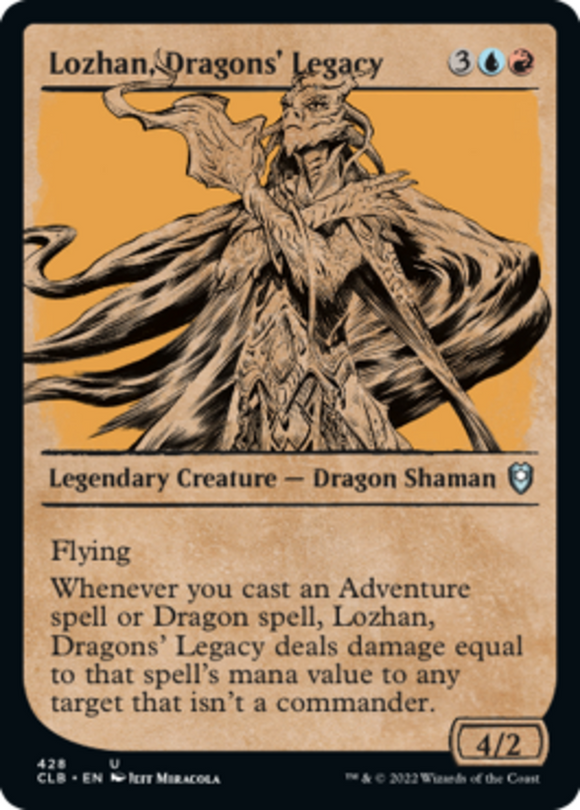 Lozhan, Dragons' Legacy - Showcase - Battle for Baldur's Gate - English - NM - M