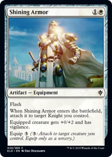 Shining Armor - Throne of Eldraine - English - NM - MTG