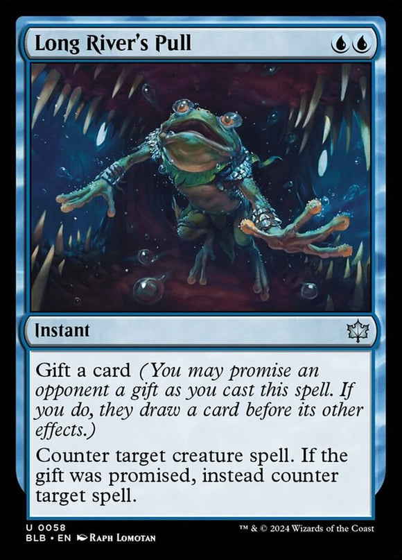 Long River's Pull - Bloomburrow - English - NM - MTG