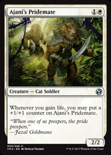 Ajani's Pridemate - Iconic Masters - English - NM - MTG