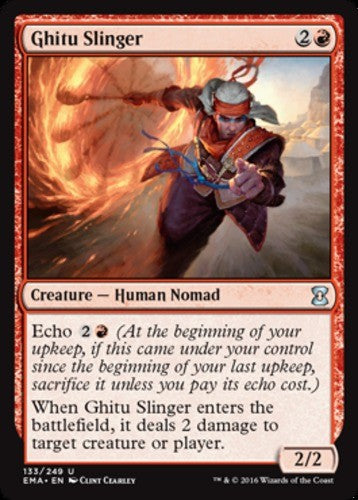 Ghitu Slinger - Eternal Masters - English - NM - MTG