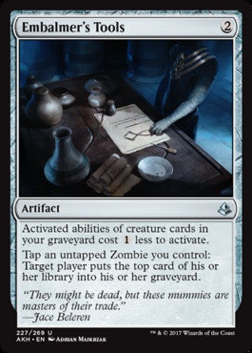 Embalmer's Tools - Amonkhet - English - NM - MTG