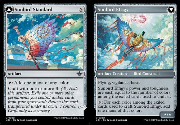 Sunbird Standard // Sunbird Effigy - Lost Caverns of Ixalan - English - NM - MTG