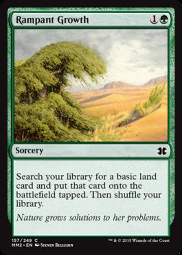 Rampant Growth - Modern Masters 2015 - English - NM - MTG