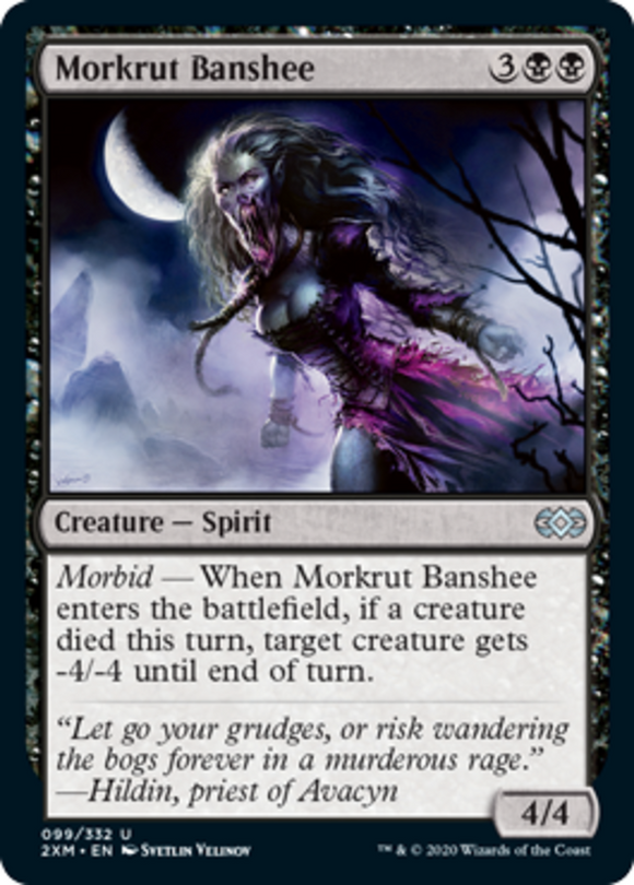 Morkrut Banshee - Double Masters - English - NM - MTG