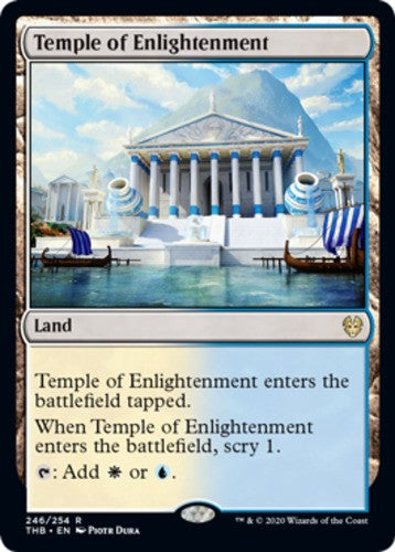 Temple of Enlightenment - Theros Beyond Death - English - NM - MTG