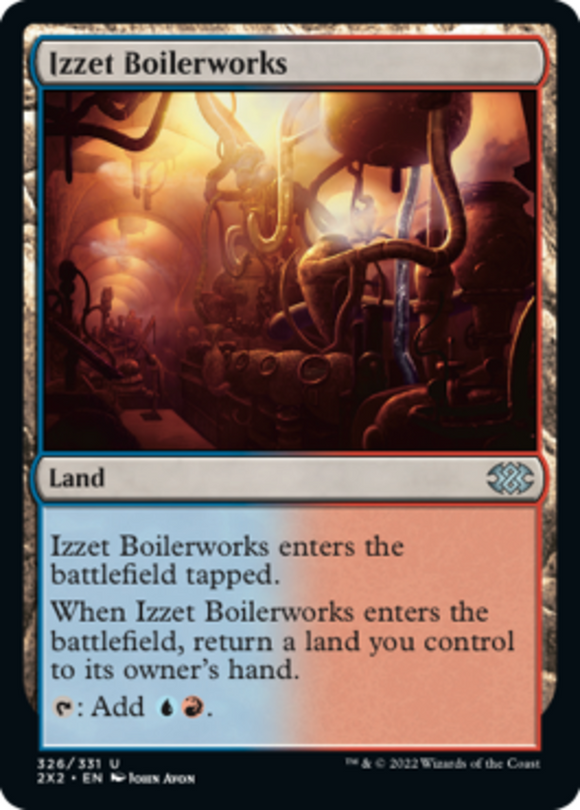 Izzet Boilerworks - Double Masters 2022 - English - NM - MTG