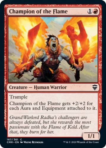Champion of the Flame - Commander Legends - English - NM - MTG