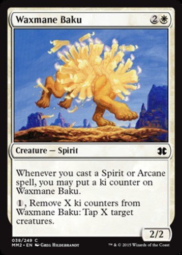 Waxmane Baku - Modern Masters 2015 - English - NM - MTG