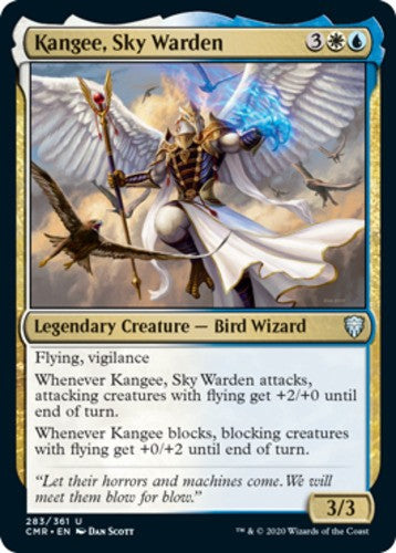 Kangee, Sky Warden - Commander Legends - English - NM - MTG
