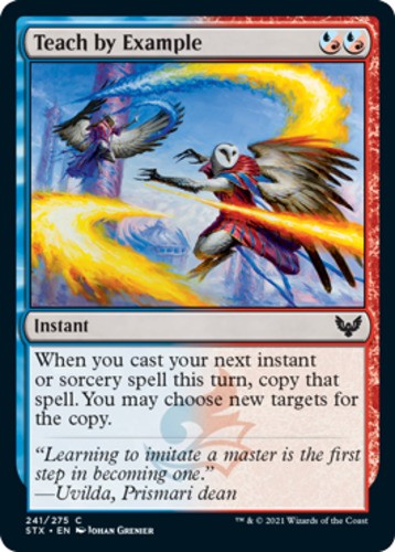 Teach by Example - Strixhaven: School of Mages - English - NM - MTG