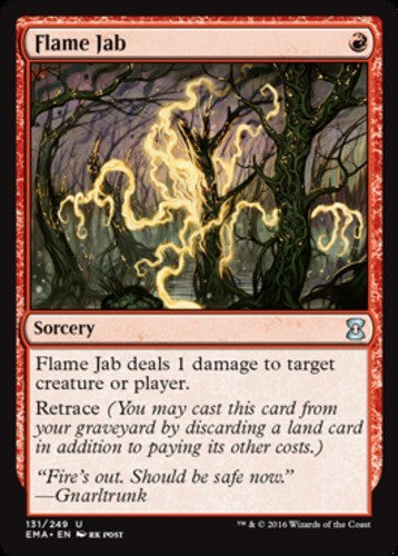 Flame Jab - Eternal Masters - English - NM - MTG