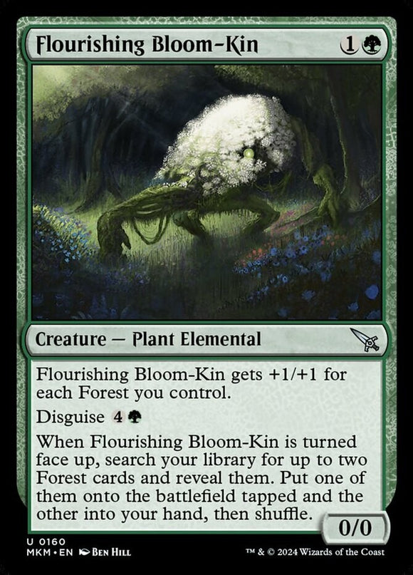 Flourishing Bloom-Kin - Murders at Karlov Manor - English - NM - MTG