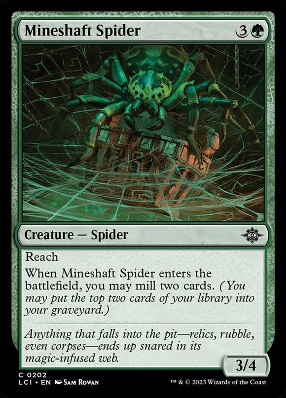 Mineshaft Spider - Lost Caverns of Ixalan - English - NM - MTG