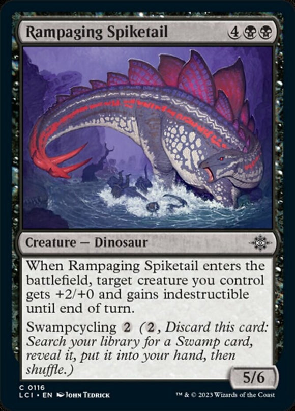 Rampaging Spiketail - Lost Caverns of Ixalan - English - NM - MTG