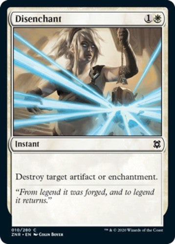 Disenchant - Zendikar Rising - English - NM - MTG