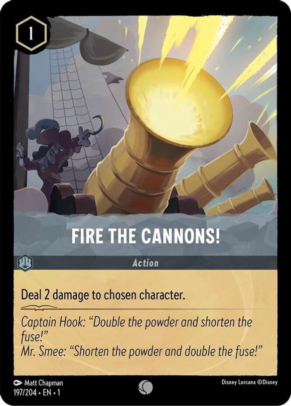 Fire the Cannons! - 197/204 - Common - The First Chapter NM