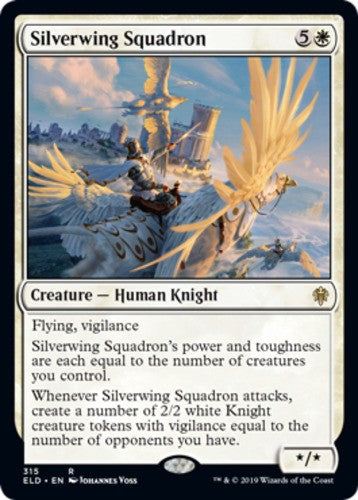 Silverwing Squadron - Brawl Deck Exclusive - Throne of Eldraine - English - NM -