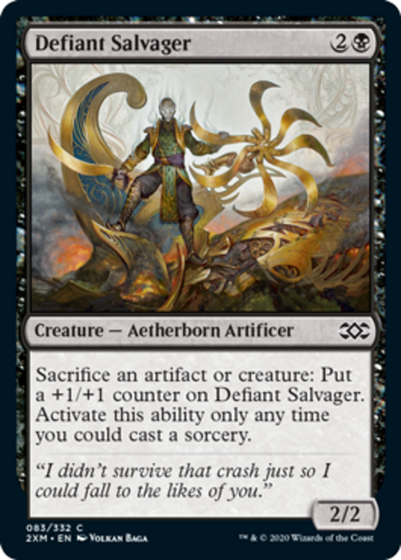 Defiant Salvager - Double Masters - English - NM - MTG