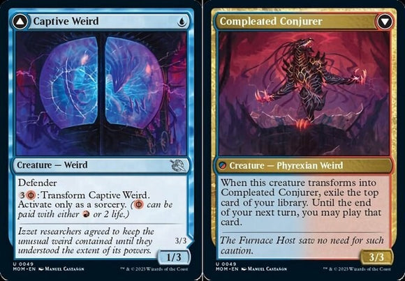 Captive Weird // Compleated Conjurer - March of the Machines - English - NM - MT