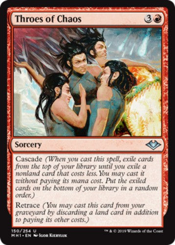 Throes of Chaos - Modern Horizons - English - NM - MTG