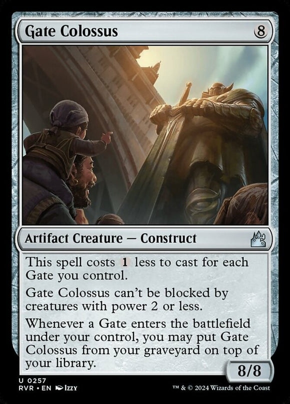 Gate Colossus - Ravnica Remastered - English - NM - MTG
