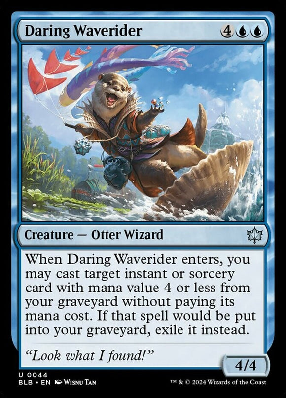 Daring Waverider - Bloomburrow - English - NM - MTG