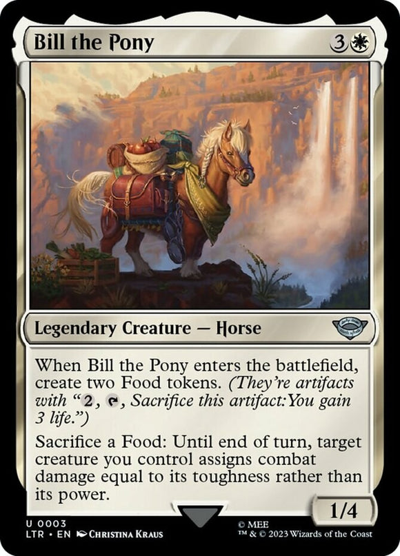 Bill the Pony - Lord of the Rings - English - NM - MTG