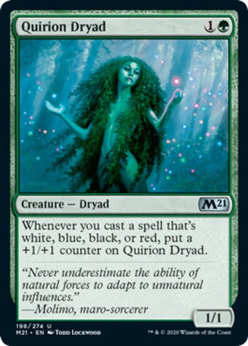 Quirion Dryad - Core Set 2021 (M21) - English - NM - MTG