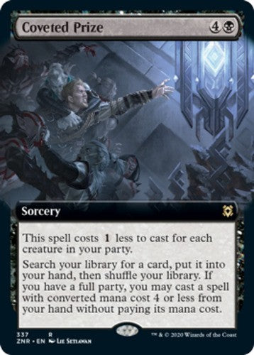 Coveted Prize - Extended Art - Zendikar Rising - English - NM - MTG