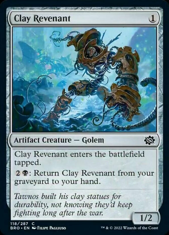 Clay Revenant - The Brothers' War - English - NM - MTG