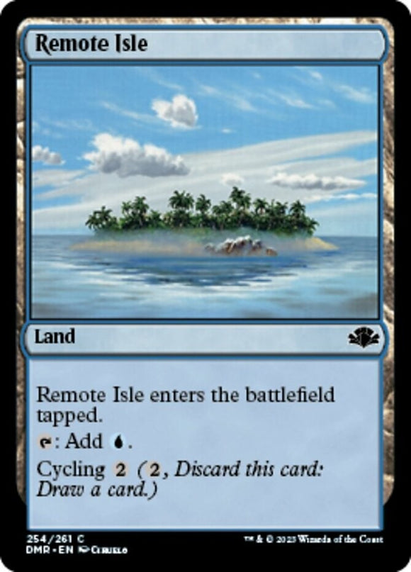 Remote Isle - Dominaria Remastered - English - NM - MTG