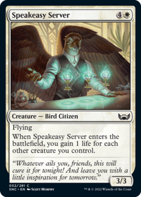 Speakeasy Server - Streets of New Capenna - English - NM - MTG